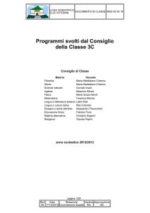 3 C - Liceo Vittorini