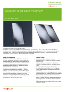 Collettore solare piano Viessmann