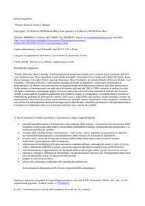 Scheda anagrafica - Prisma associazione