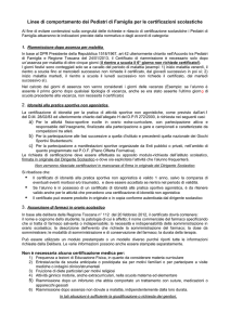 norme per i certificati scolastici