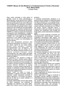 Il MART: Museo di Arte Moderna e Contemporanea di Trento e