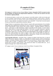 Clara, quando il cibo è l`infelicità