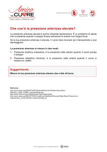Che cos`è la pressione arteriosa elevata?