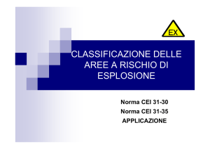Diapositiva 1 - Gruppo di lavoro per la sicurezza in ambienti a