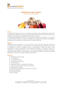 Scheda del corso