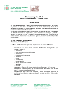 Risonanza Magnetica 3 Tesla - scheda tecnica