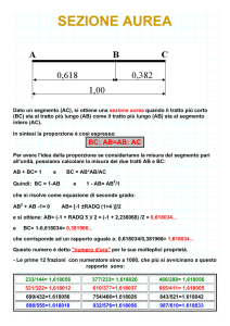 sezione aurea