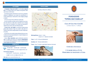 Tumori Cutanei - Casa di Cura San Camillo Milano