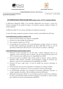 5 - RM senza adc - AOU MaTerDomini