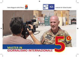giornalismo internazionale