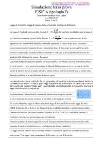 Simulazione terza prova FISICA tipologia B
