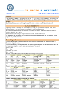 35 Indicativo passato remoto
