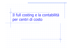 centro di costo - Università degli studi di Bergamo