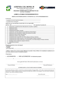 Consenso Ambulatorio Infermieristico