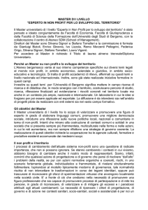 Scarica la scheda del master