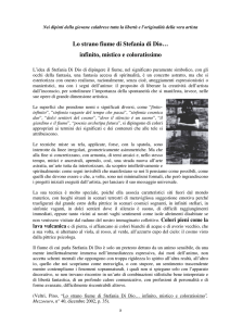 Lo strano fiume di Stefania di Dio…