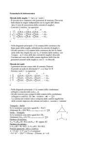 Formulario di elettrotecnica