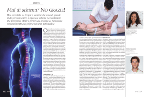Mal di schiena? NO GRAZIE!
