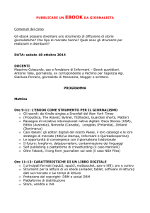 PUBBLICARE UN EBOOK DA GIORNALISTA