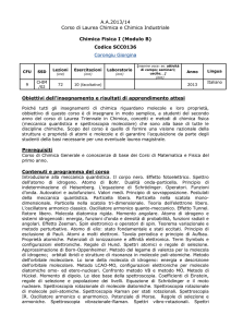 Modulo B - Università degli Studi dell`Insubria