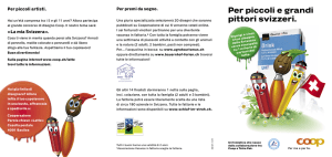 Per piccoli e grandi pittori svizzeri.