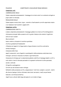 Francese 1° e 2° biennio