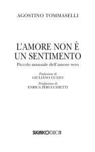 l`amore non è un sentimento