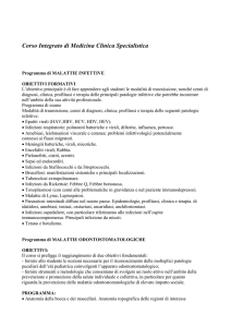 Corso Integrato di Medicina Clinica Specialistica