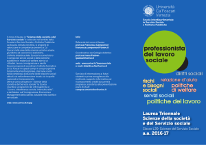 professionista del lavoro sociale