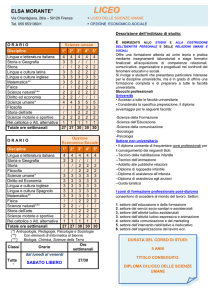 Morante Liceo - Elsa Morante
