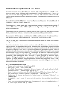 curriculum vitae - Fondazione ISMU