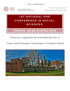 qui - 2nd NATIONAL PhD CONFERENCE IN SOCIAL SCIENCES