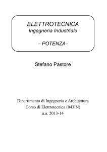 Potenza in regime sinusoidale