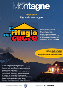 Il grande sondaggio - Rifugio Don Barbera