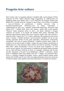 Progetto Arte-coltura