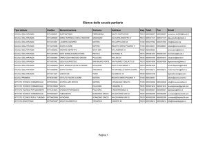 Scuole Paritarie