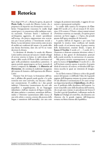 Retorica - Zanichelli online per la scuola