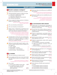 ESERCIZI ESERCIZI - Zanichelli online per la scuola