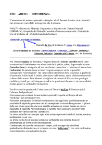 uso ∙ abuso ∙ dipendenza