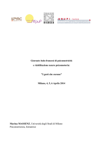 Il gesto: dalla traccia al grafismo alla scrittura
