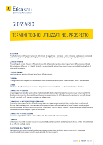 glossario - Anima SGR
