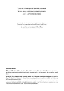 Seminario integrativo a cura del dott. Imbriano: La tecnica nel