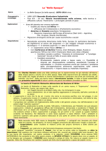 La “Belle Epoque”