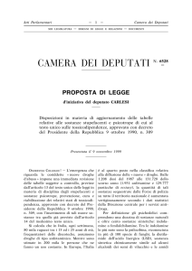 Progetto di legge della XIII legislatura