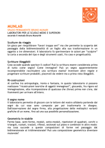 Laboratori per le scuole medie