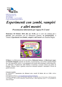 Esperimenti con zombi, vampiri e altri mostri