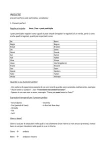Riassunto d`inglese