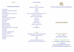 Scarica il PDF - Studio diagnostico Pantheon