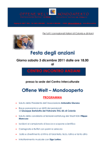 Festa degli anziani