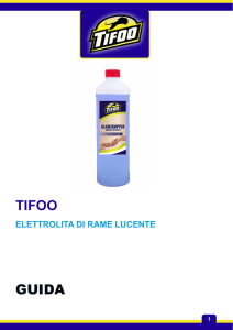 Elettrolita di rame lucente acido